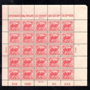 US Stamp - White Plains Sheet