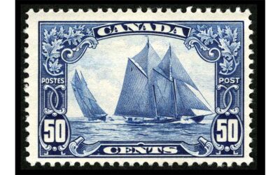 Iconic Country Stamps: Canada’s Bluenose
