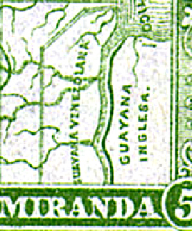 Venezuela Postage Stamp - guiana-1896