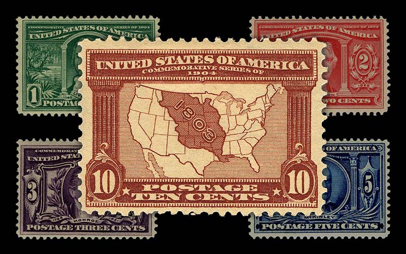 Louisiana Purchase Exposition - Commemorative Stamps